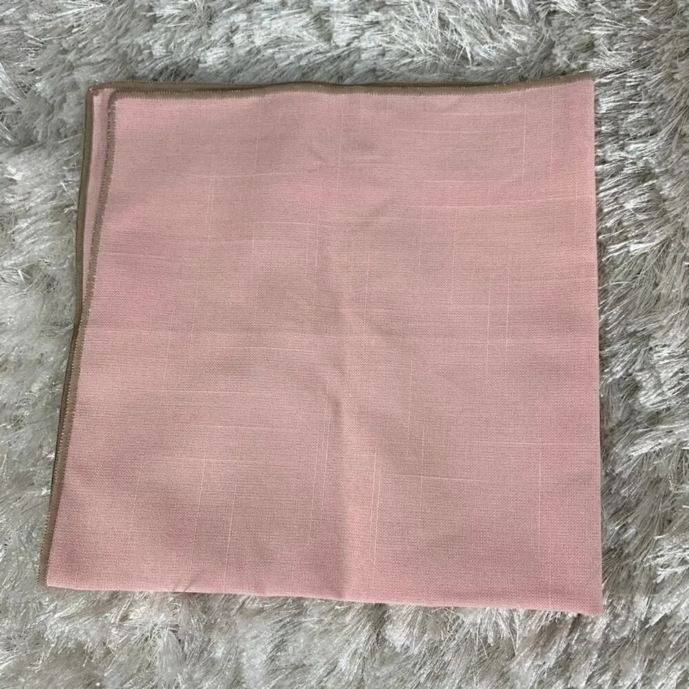 Set Two Pink Napkins 18